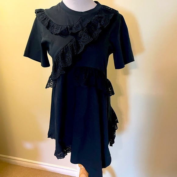 Beautiful Goen J ruffle design short sleeve shirt - Picture 1 of 11